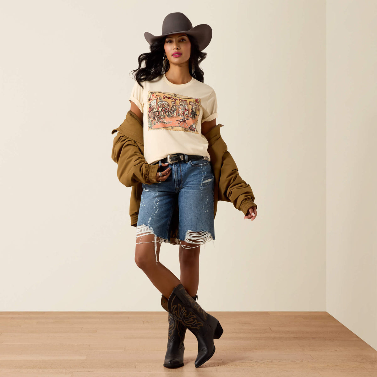 Ariat New | Ariat x XOXO Postcard T-Shirt