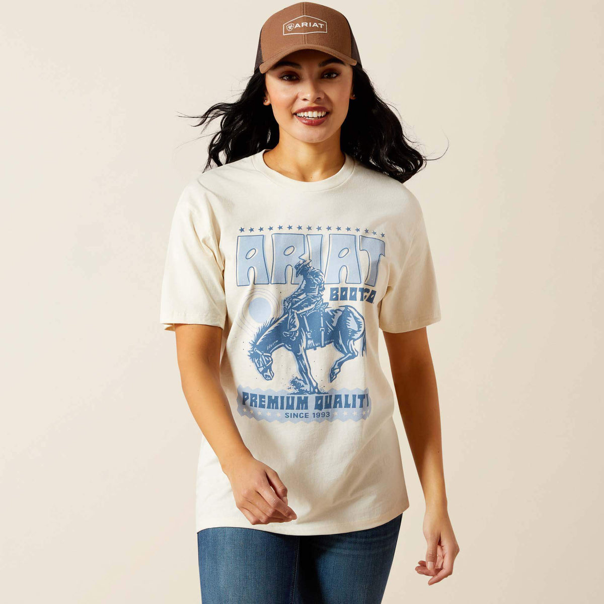 Ariat Quality | Ariat Retro Block Poster T-Shirt