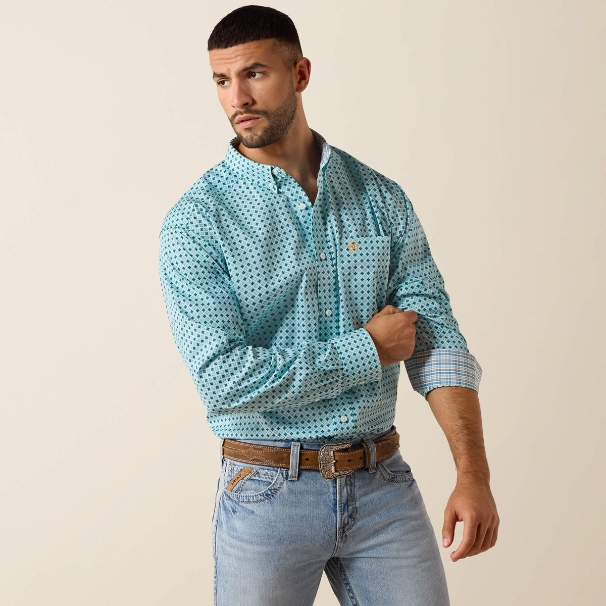 Ariat Featured | Wrinkle Free Andy Classic Fit Shirt