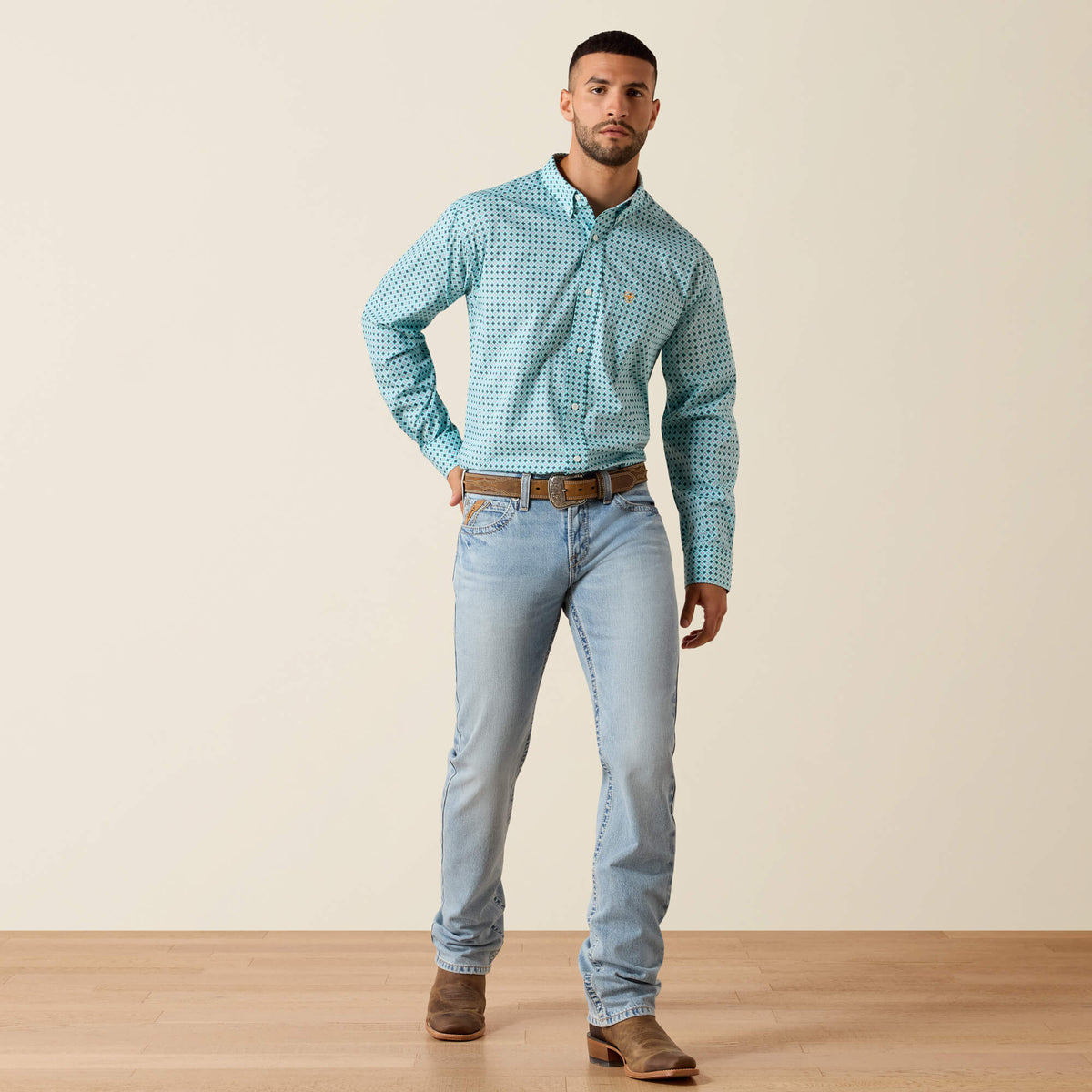 Ariat Featured | Wrinkle Free Andy Classic Fit Shirt