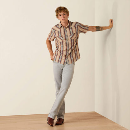 Ariat Essential | Retro Haver Fitted Snap Shirt