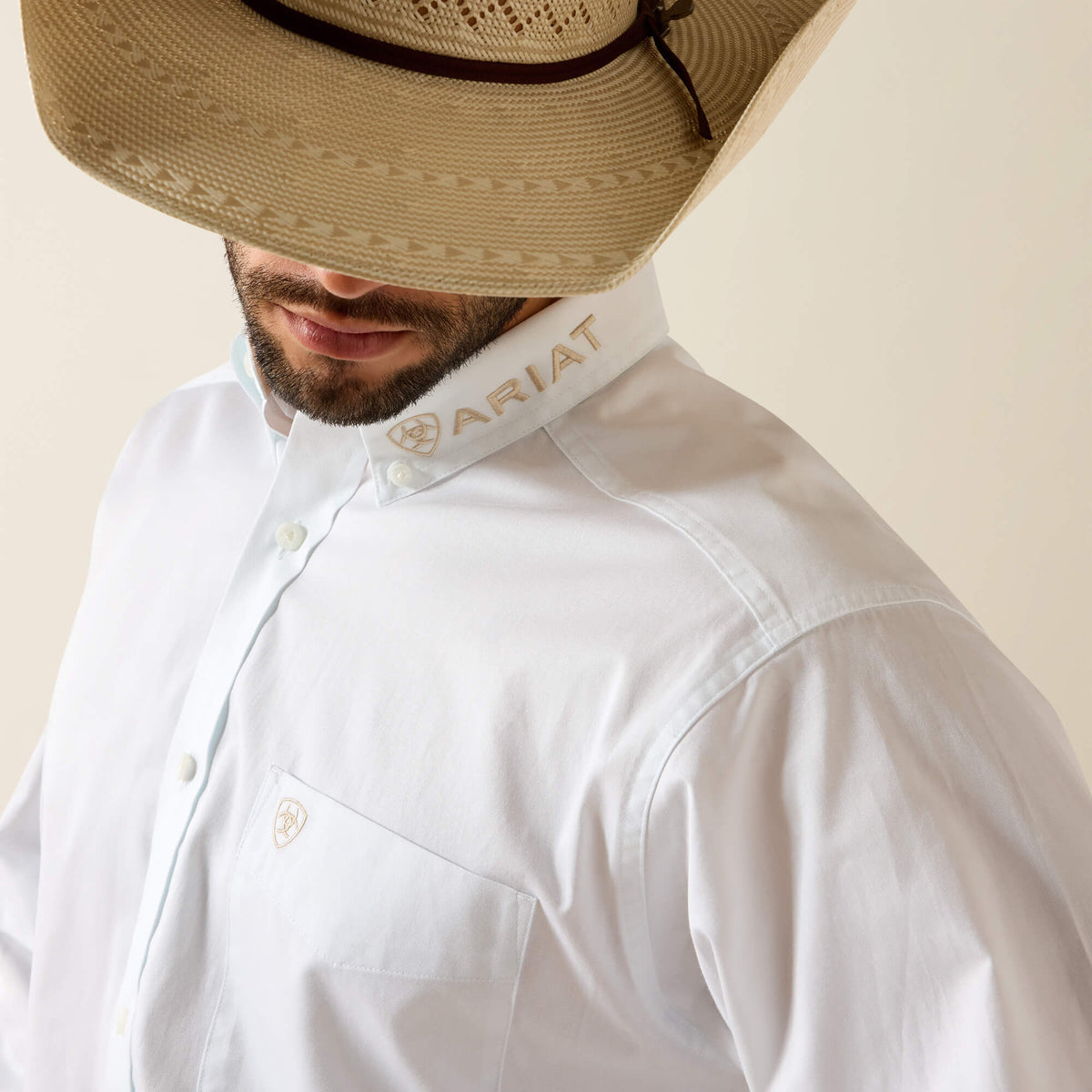 Ariat Hot Sale | Team Logo Lightweight Twill Classic Fit Shirt