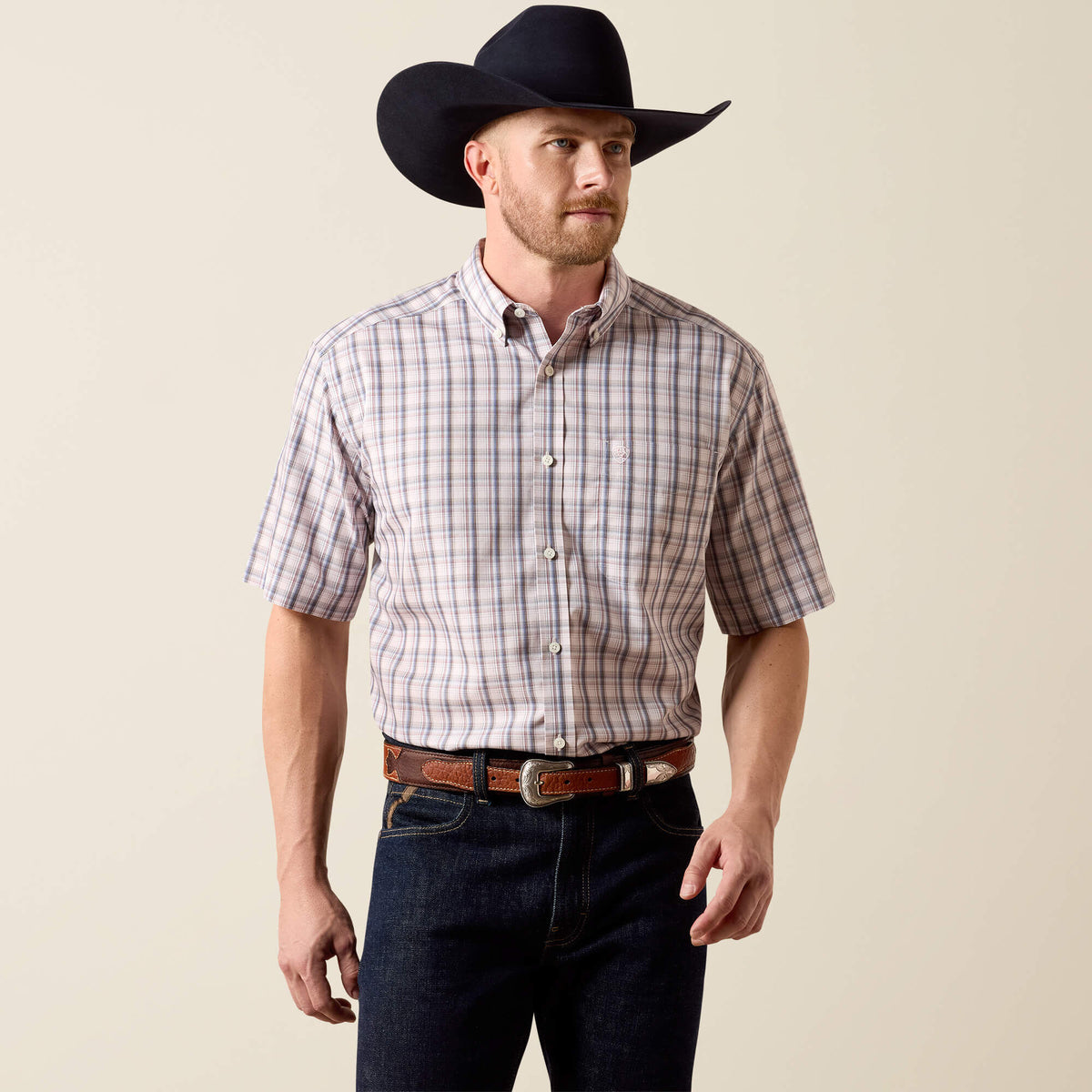 Ariat New | Wrinkle Free Wolcott Classic Fit Shirt