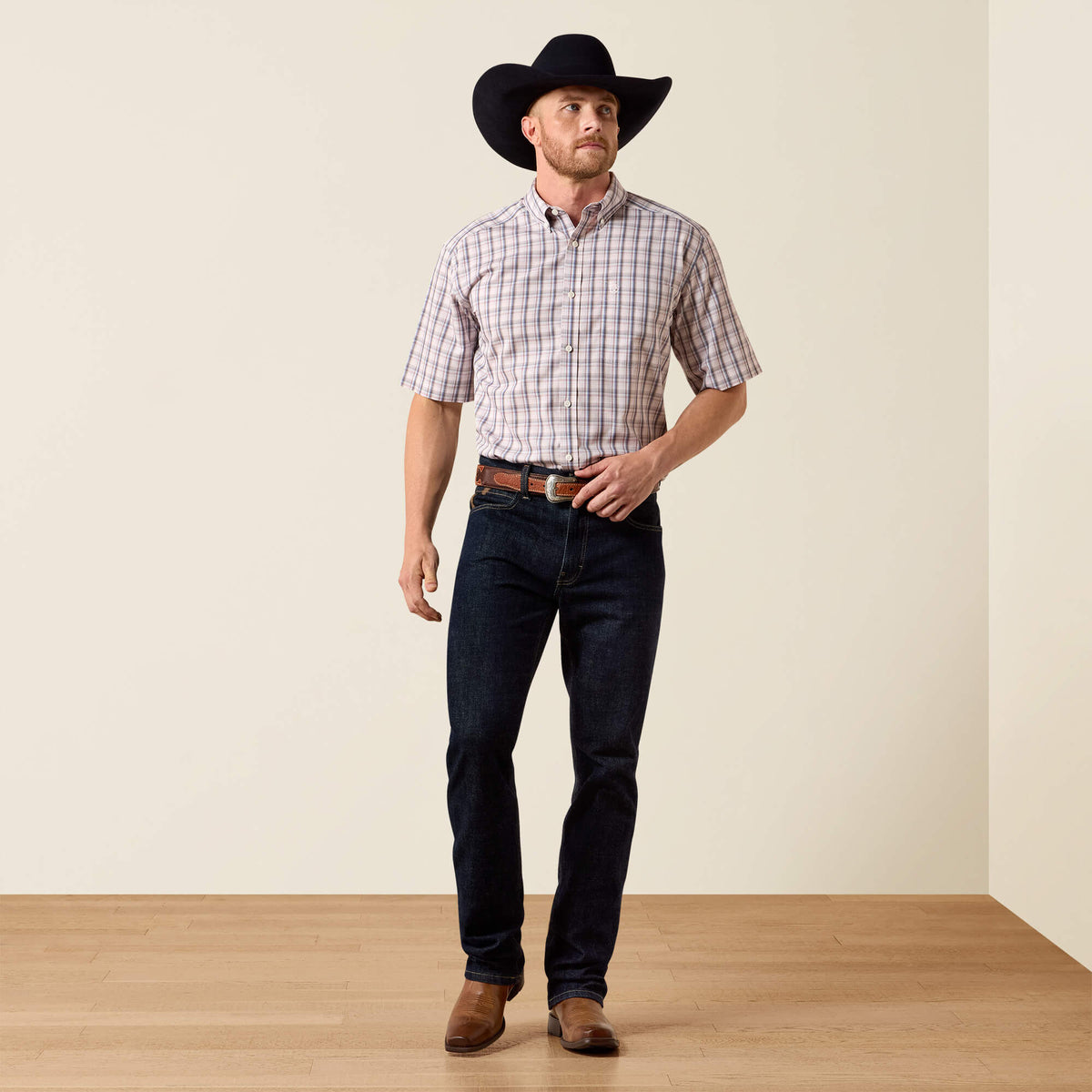 Ariat New | Wrinkle Free Wolcott Classic Fit Shirt