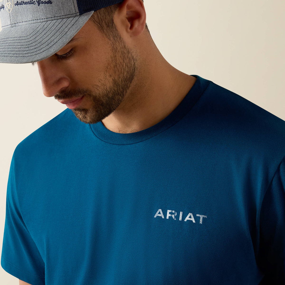 Ariat Value | Ariat Liquid Stamp Flag Classic Fit T-Shirt